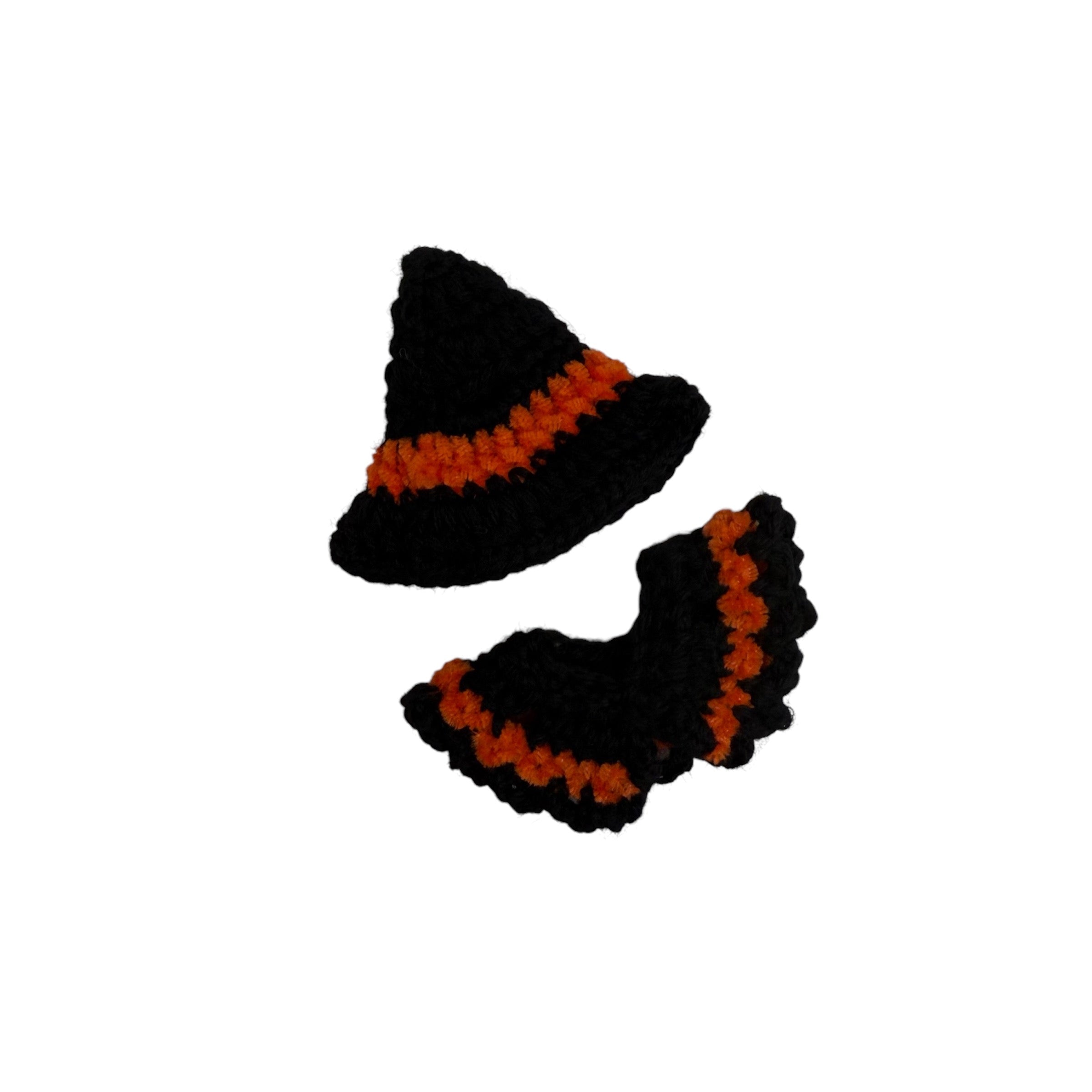 Halloween Pointed Cape Set SS Black Tangerine