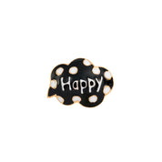 快乐的黑白色 Toe Ring