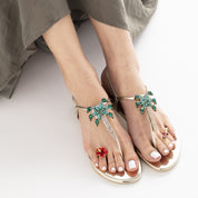 Amitie 2 YG 红 Toe Ring