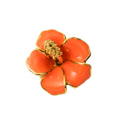 Hibiscus S YG 霓虹橙 Toe Ring