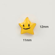 星形黄色宝石别针