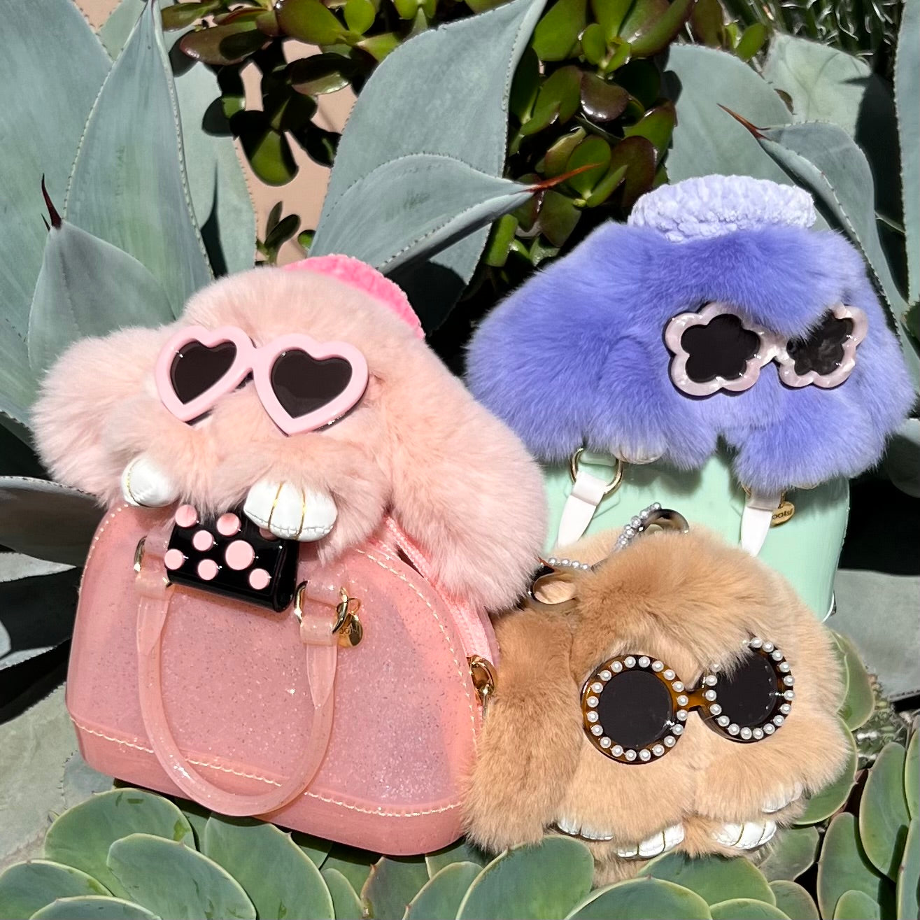 春の新色もふもふさんとジェリーミニバッグ発売