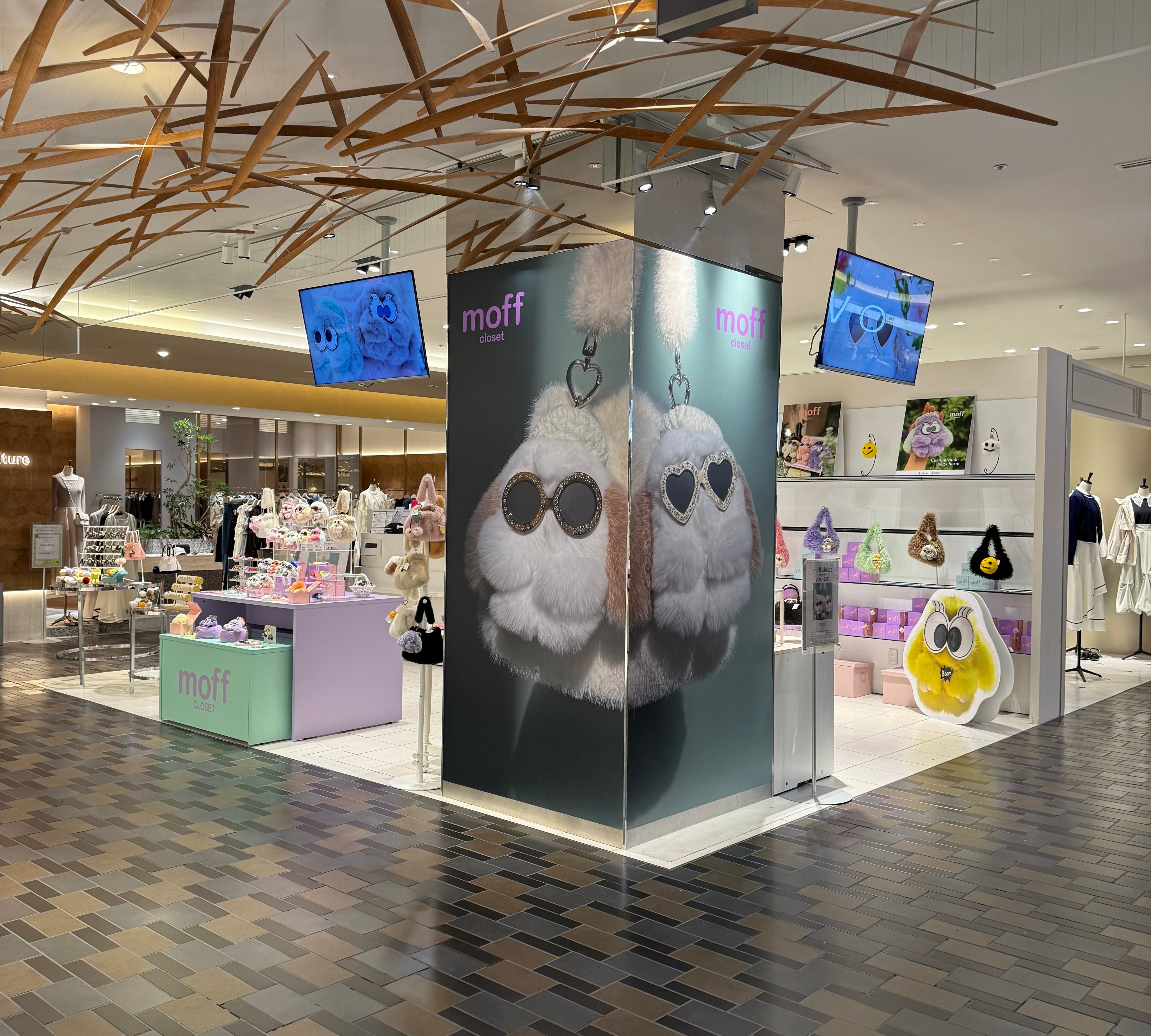 moff closet 有楽町マルイ3階 POP UP イベント