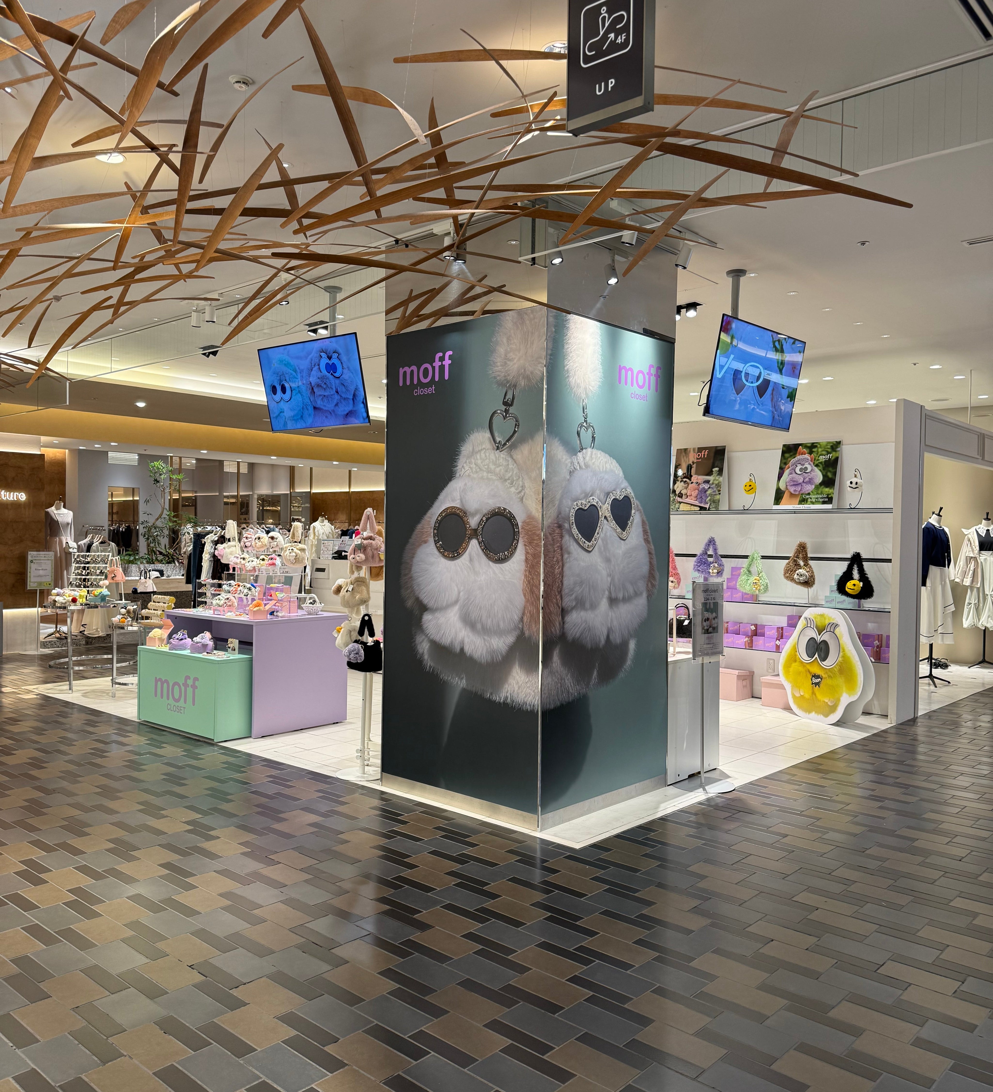 moff closet 有楽町マルイ3階 POP UP イベント