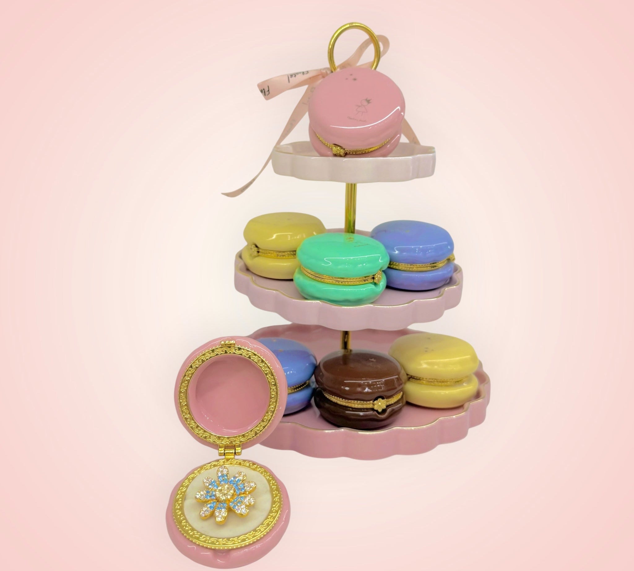 Floats! マカロン ジュエリーケース プレゼント！