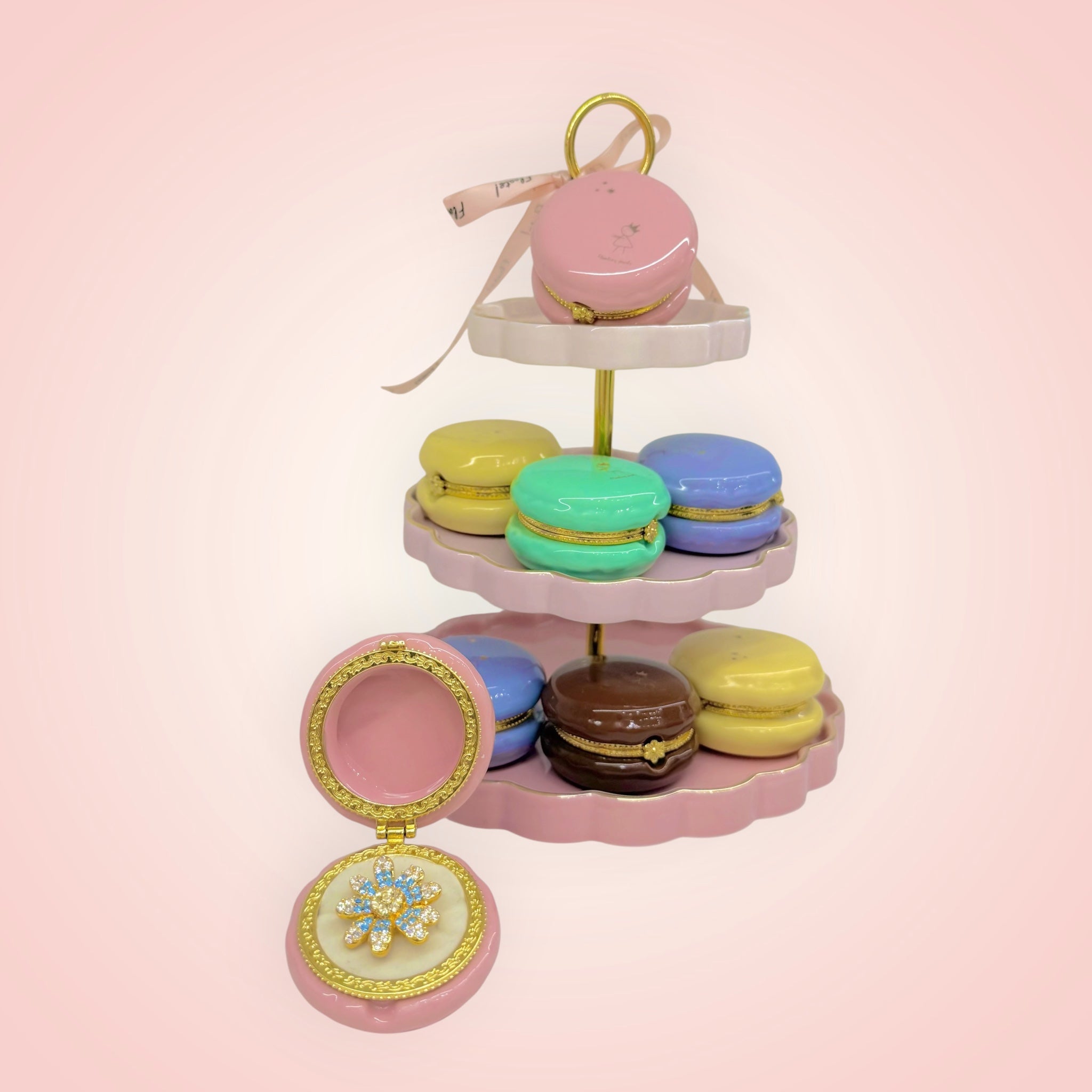 Floats! マカロン ジュエリーケース プレゼント！