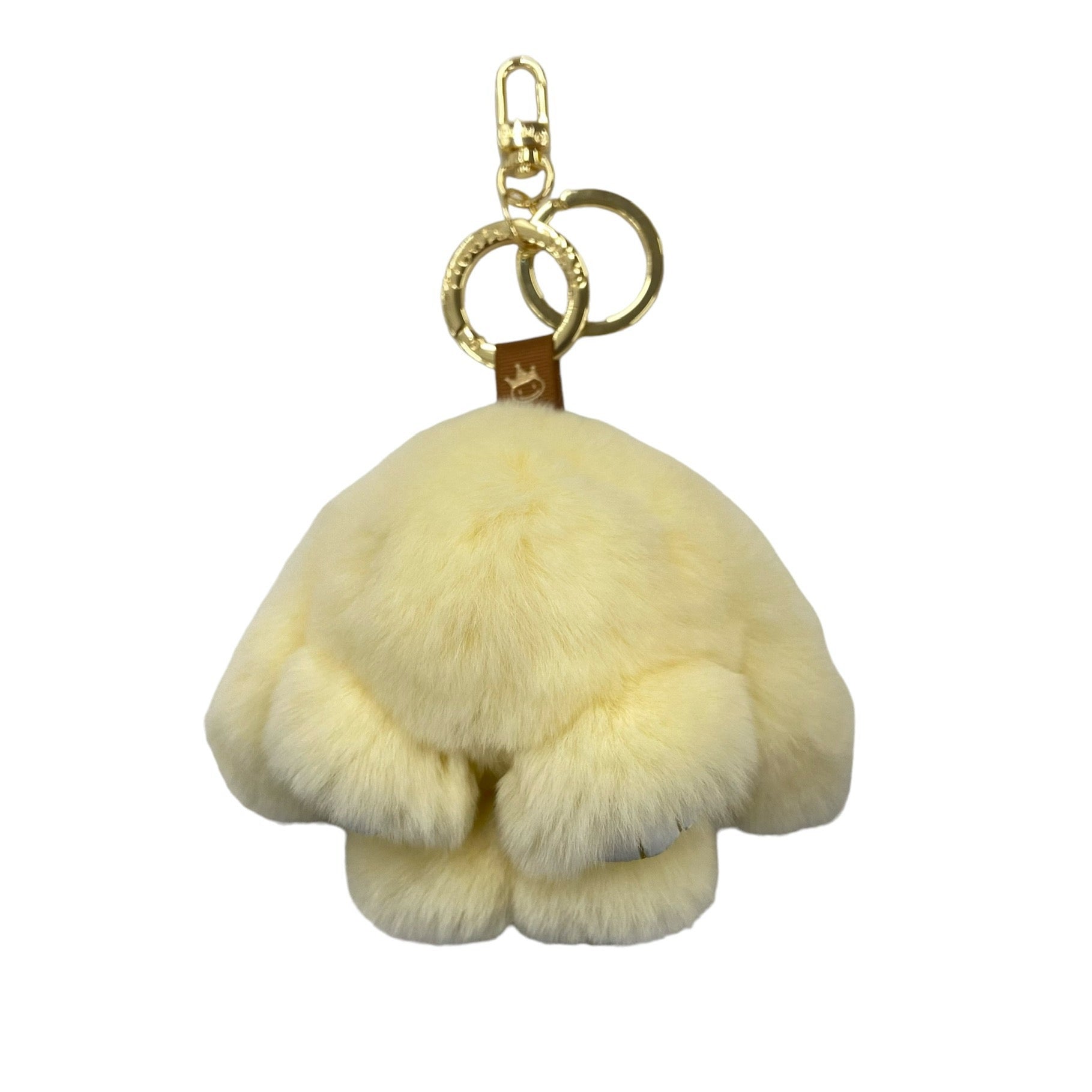 moff moff Bag Charm S Custard cream