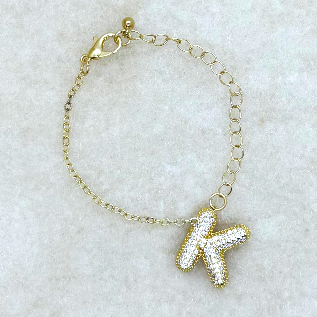 大きなイニシャル ペンダント A~Z*