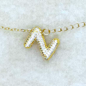 Big initial J pendant YG Z