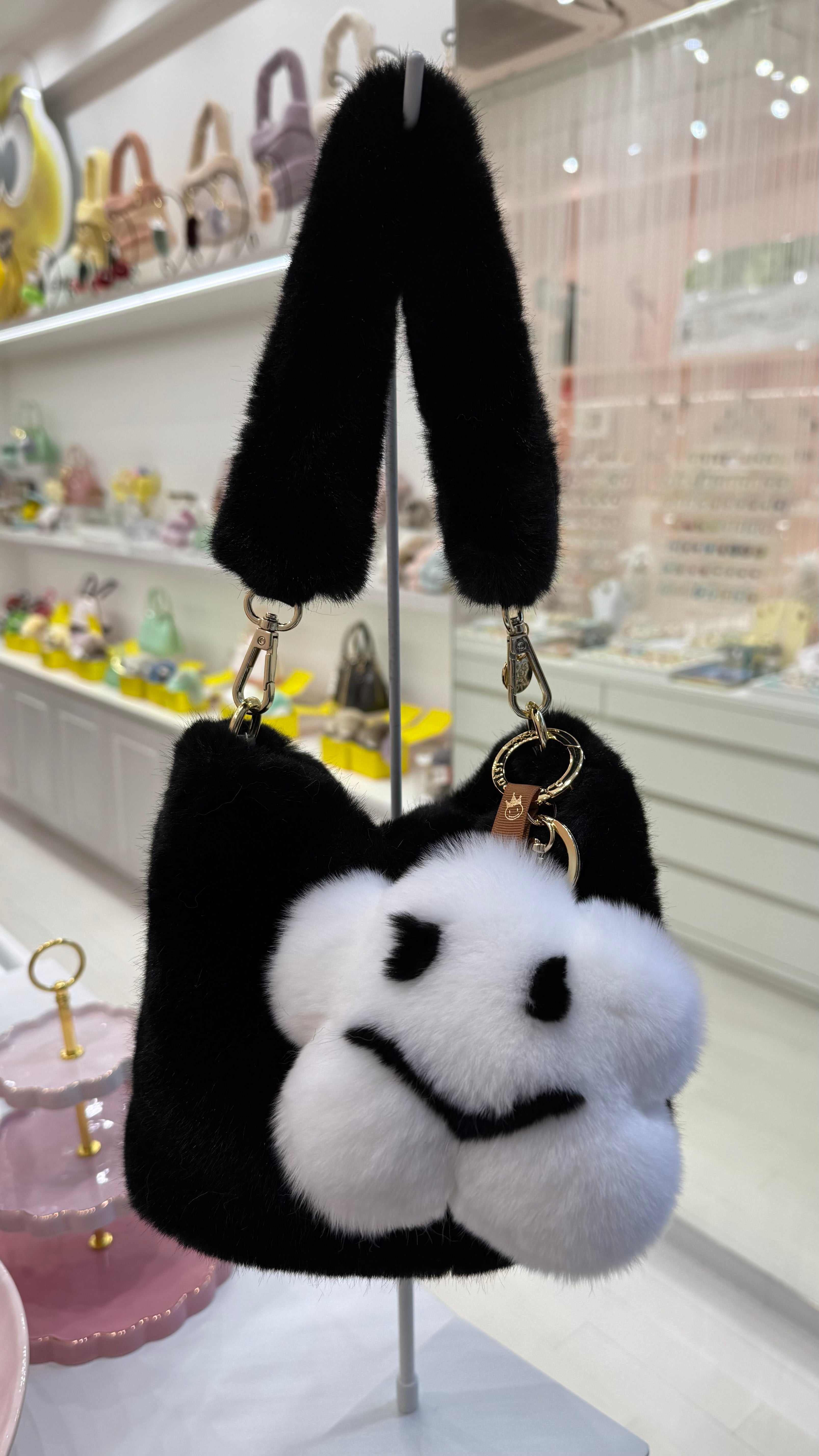 もふもふ ニュアージュ バッグチャーム