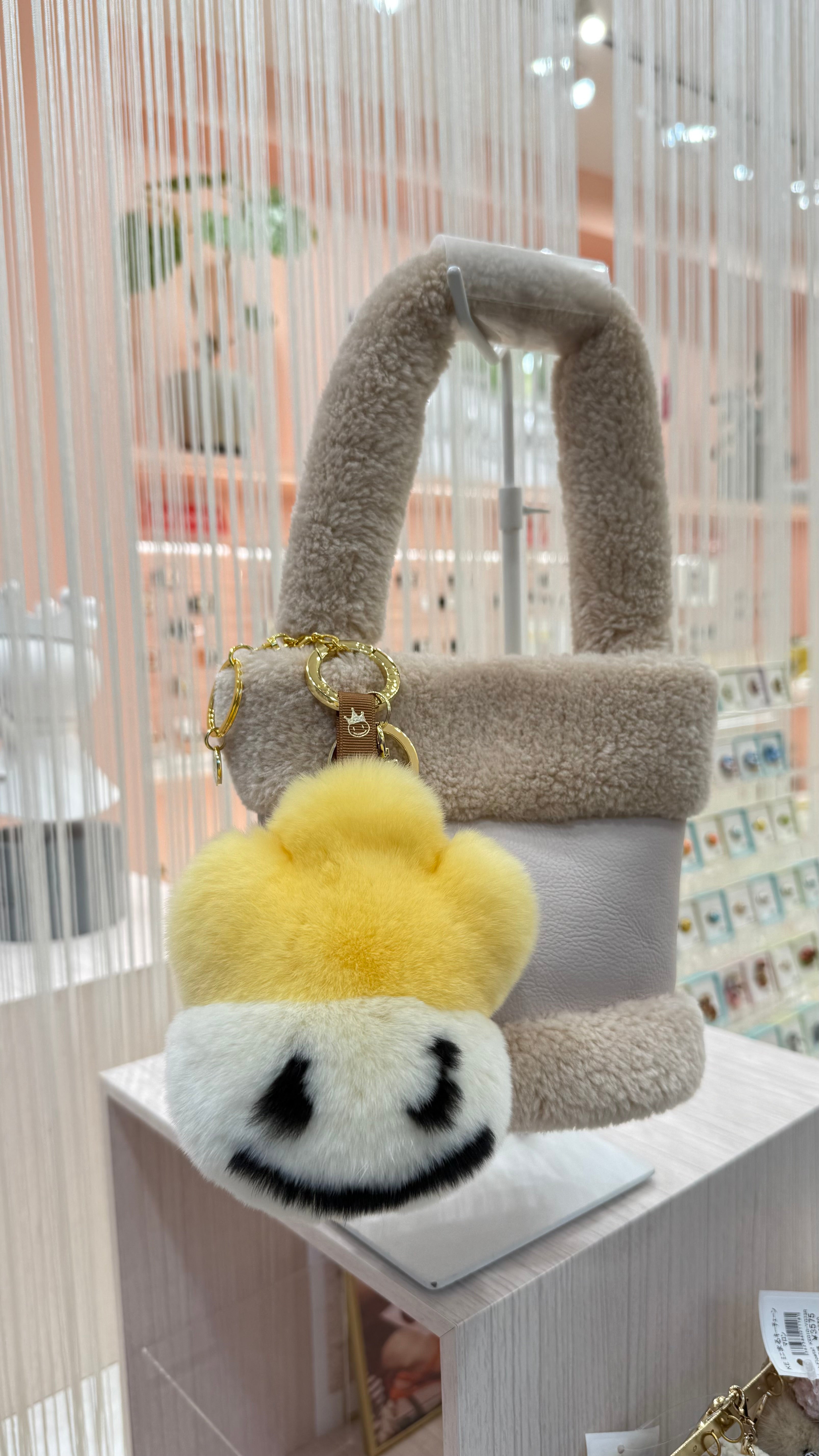 もふもふプリンスフローツ　バッグチャーム