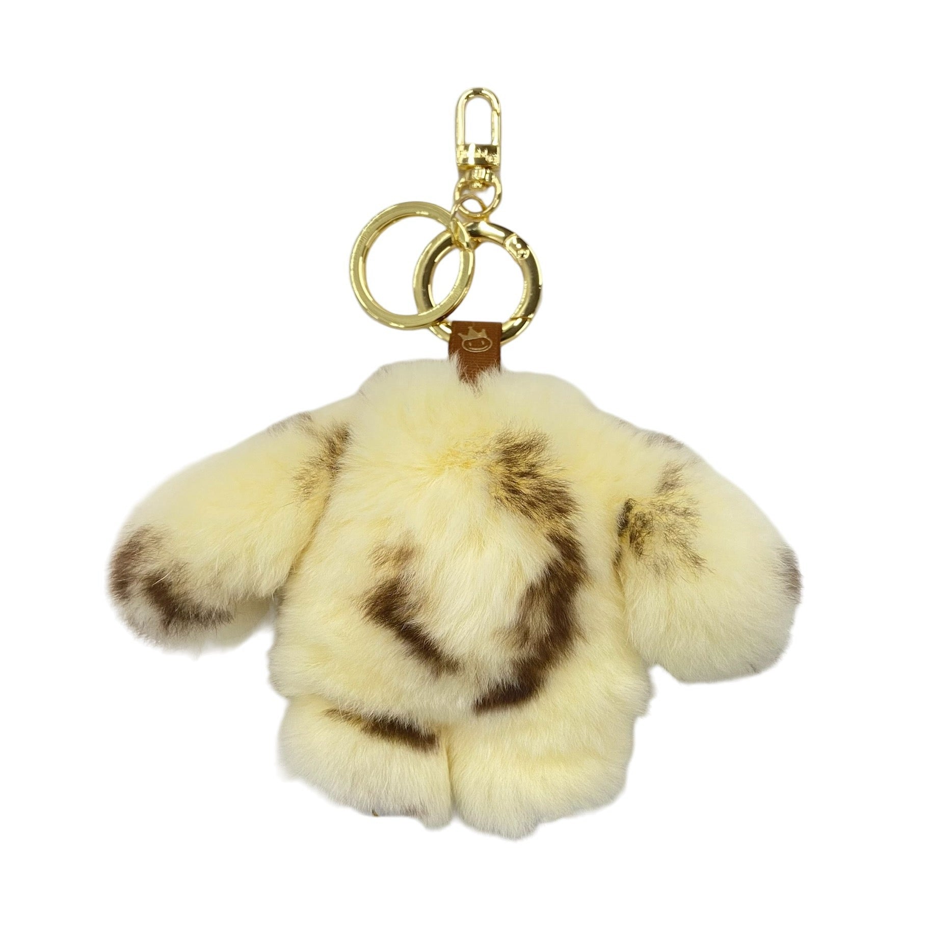 moff moff Bag Charm S Marble pudding