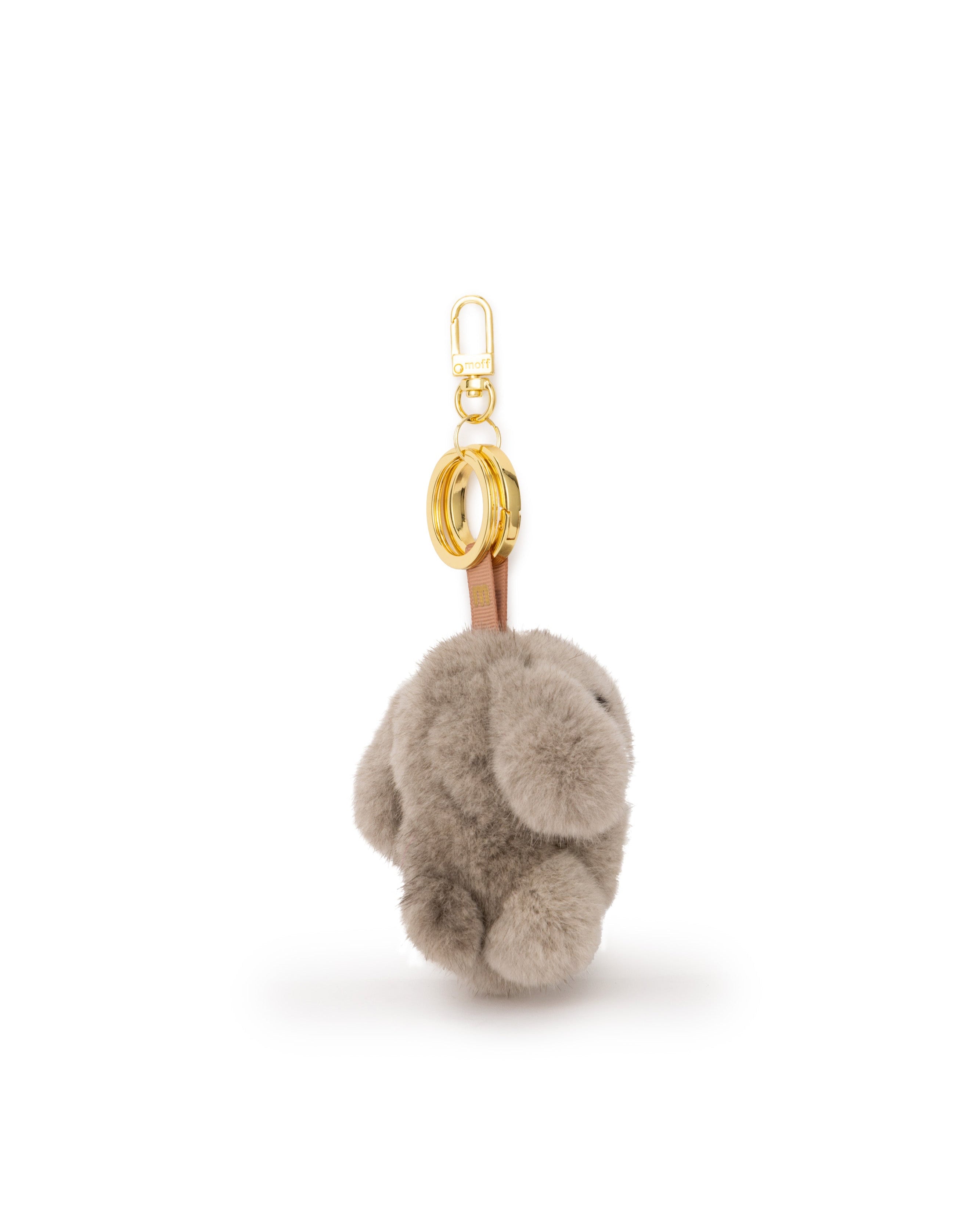 moff moff Bag Charm SS 斜率耳朵黑色印刷版。 2026