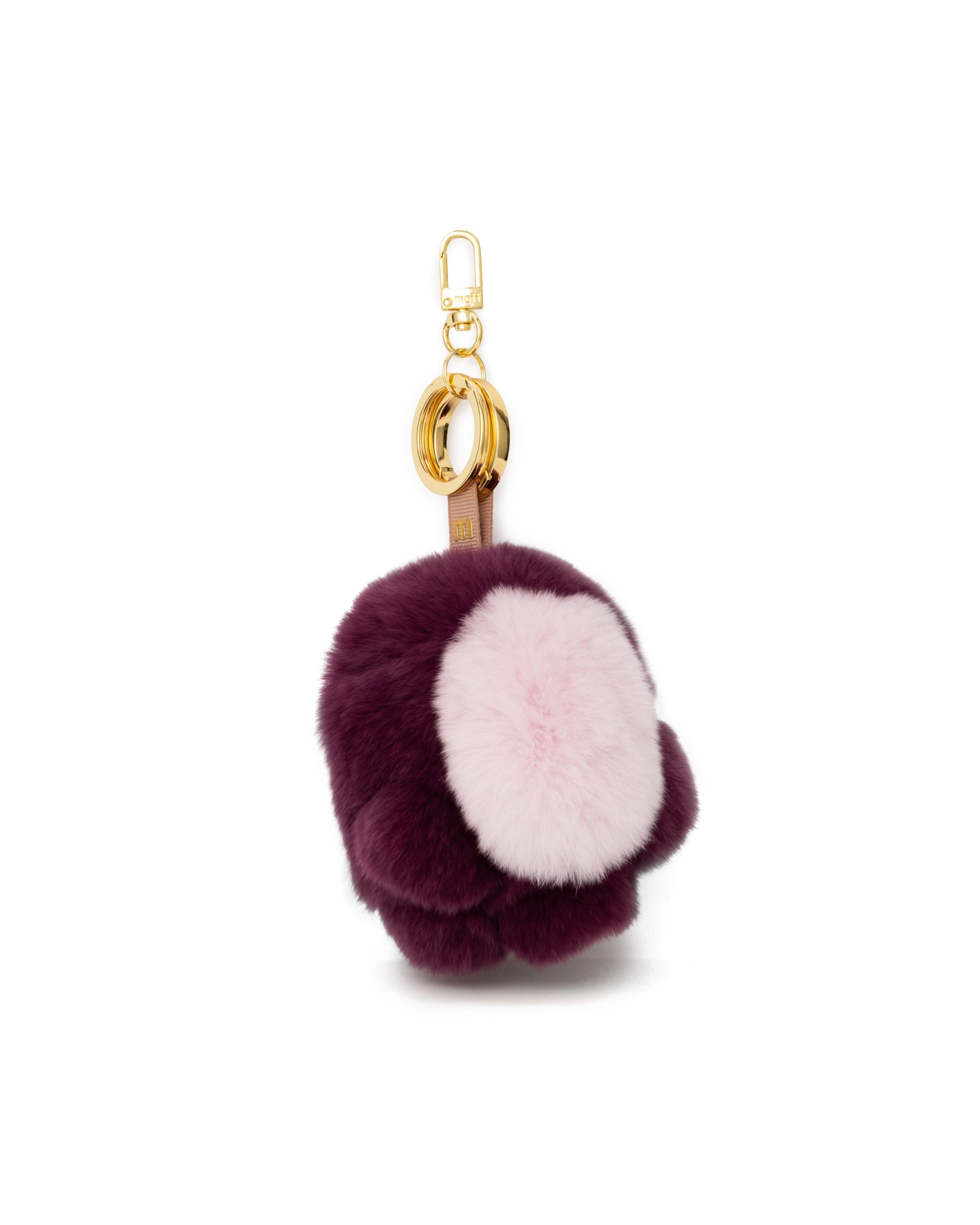 moff moff Bag Charm S Cassis Berry Ver。 2026