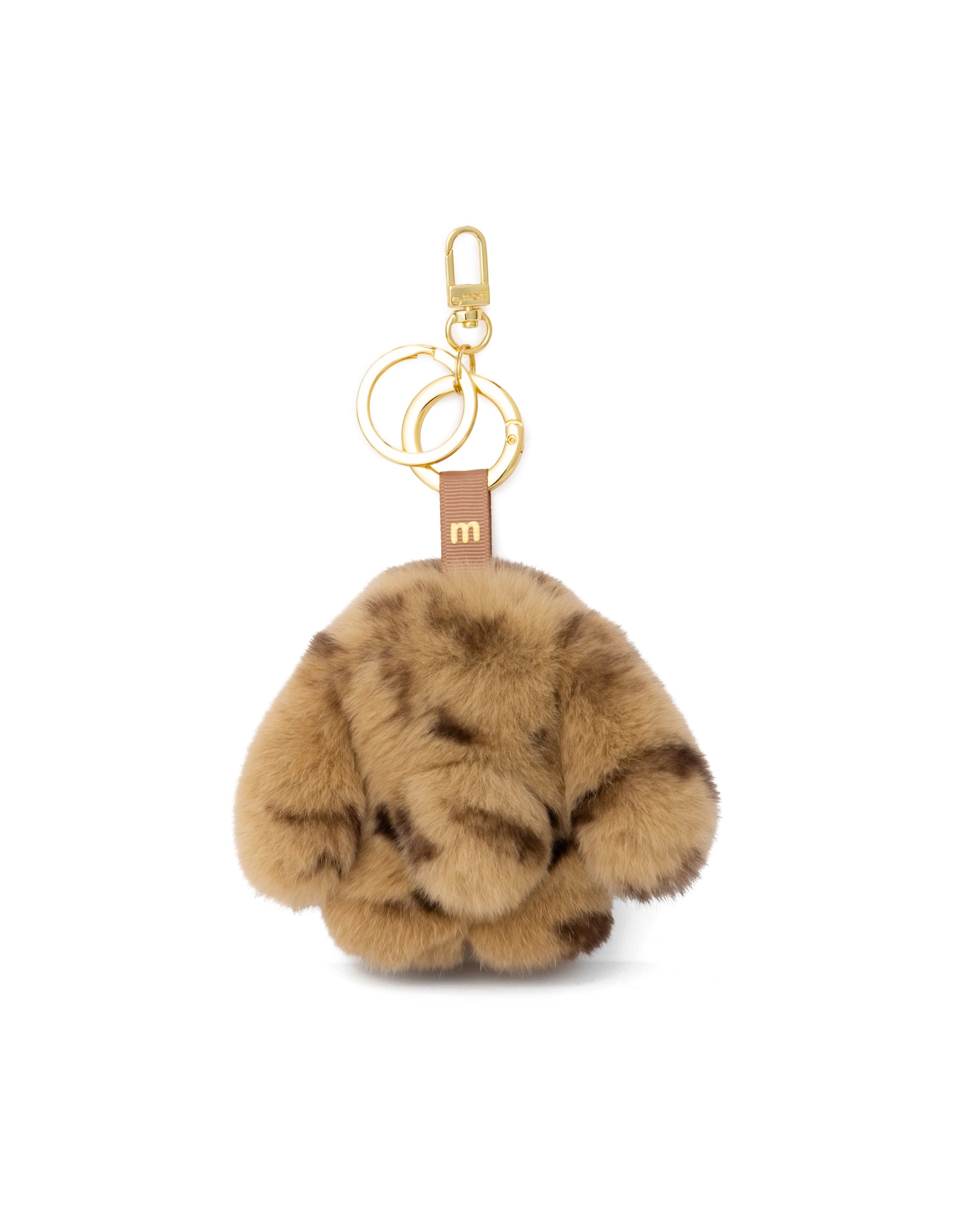 moff moff Bag Charm S Marble Mocha Ver。 2026