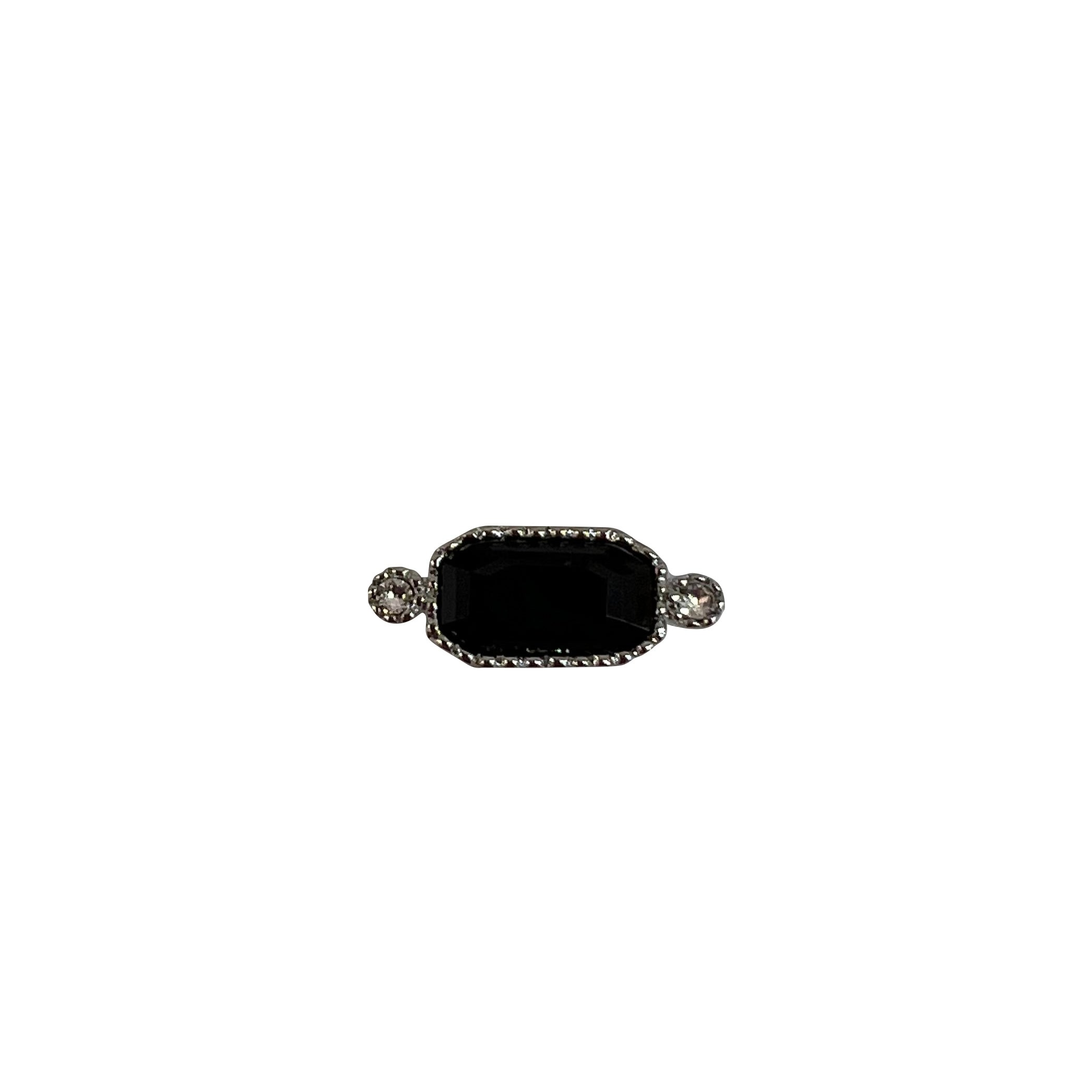 Claire S 铑黑  Toe Ring 