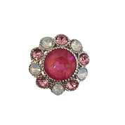  Toe Ring  marie 2 rhodium mix