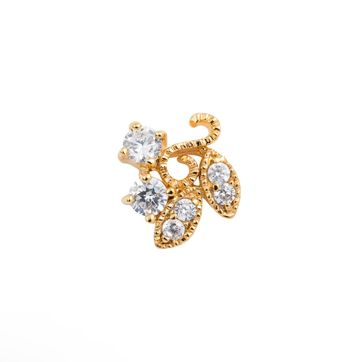 Petitliere YG Jewel Pins