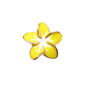  Toe Ring  Plumeria S Yellow Gold Yellow