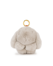 moff moff バッグチャーム Mサイズ マカロングレー