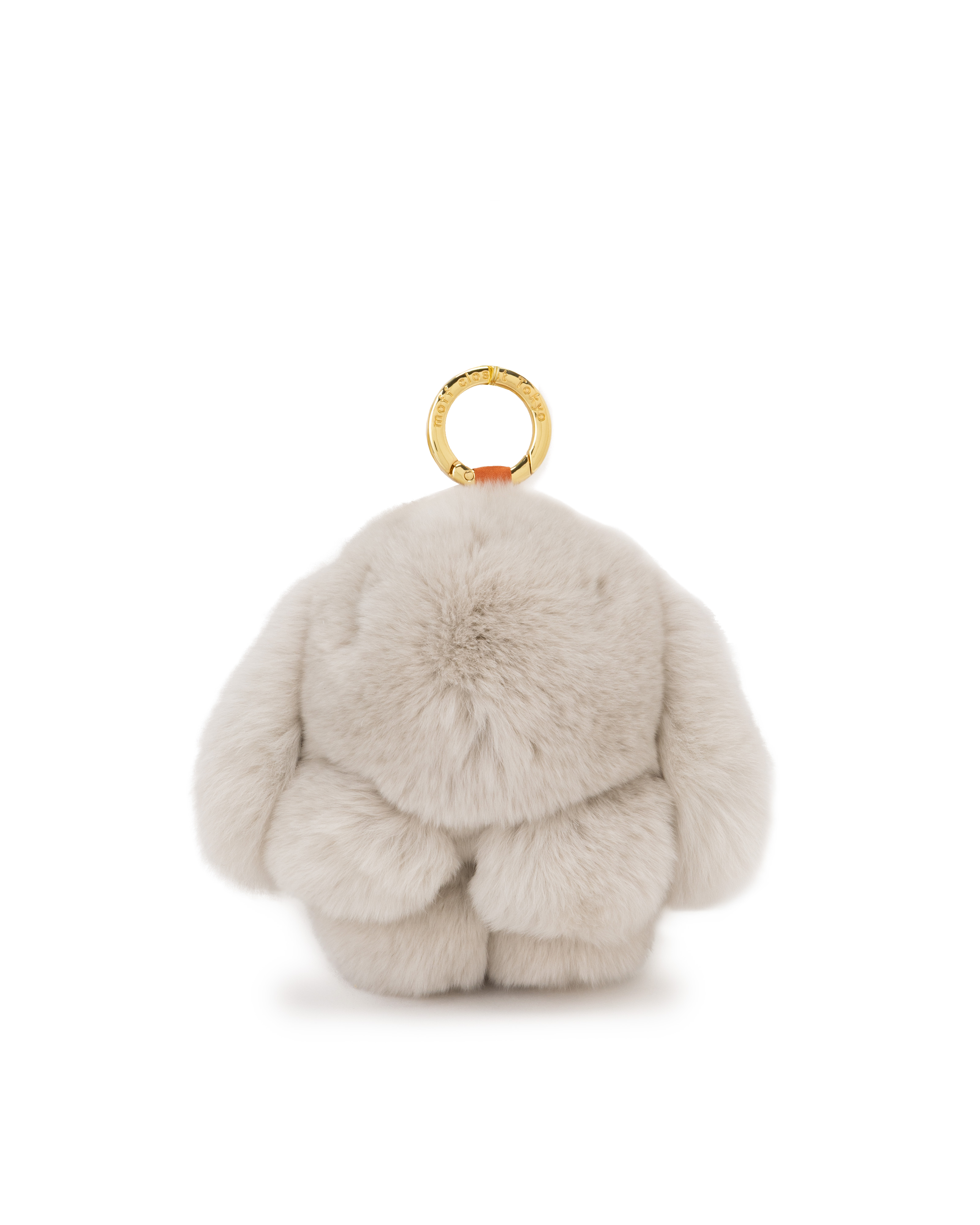 moff moff バッグチャーム Mサイズ マカロングレー