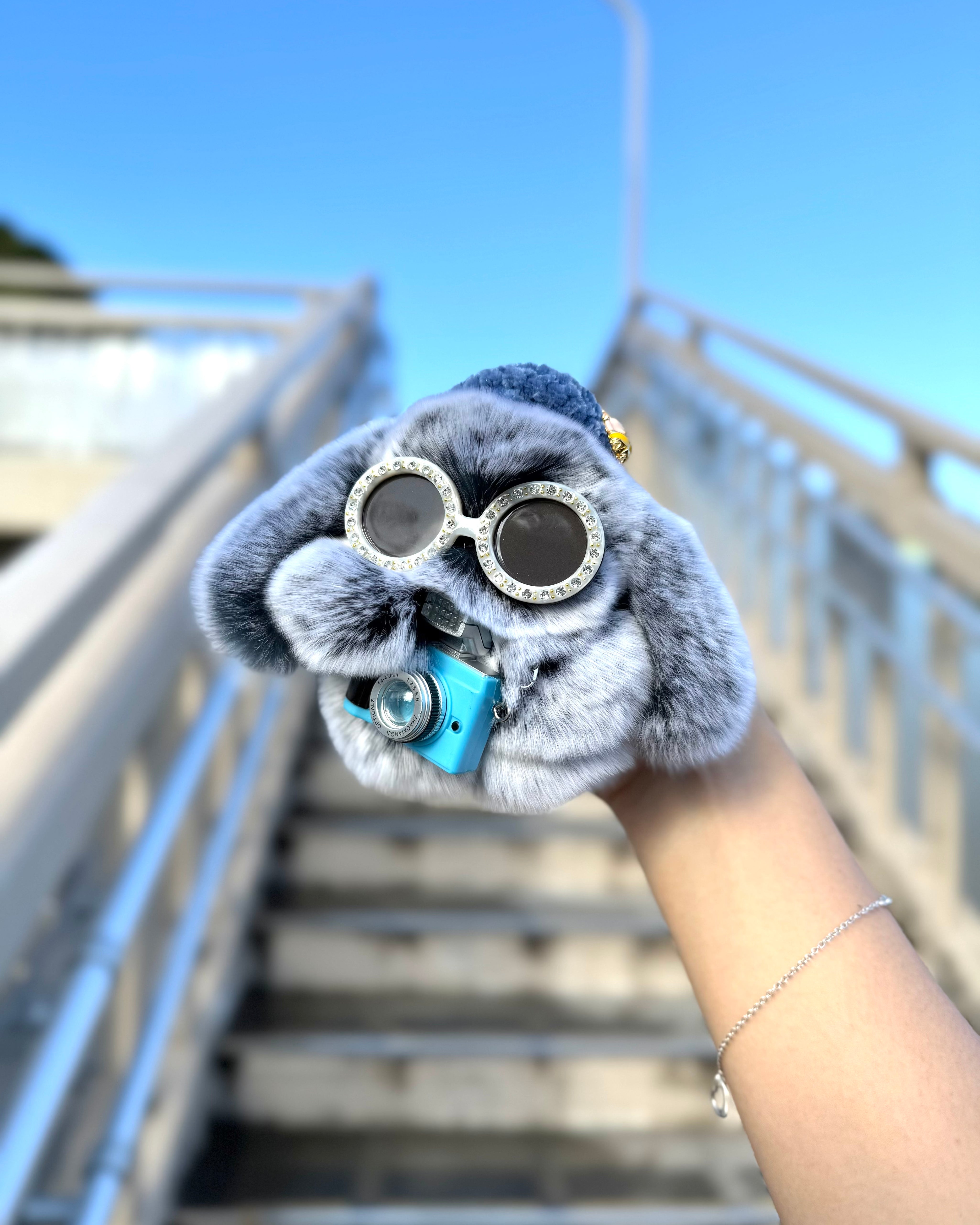 moff moff バッグチャーム Sサイズ ごましお