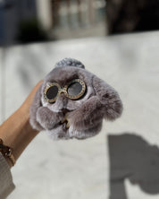 moff moff bag charm S hojicha milk