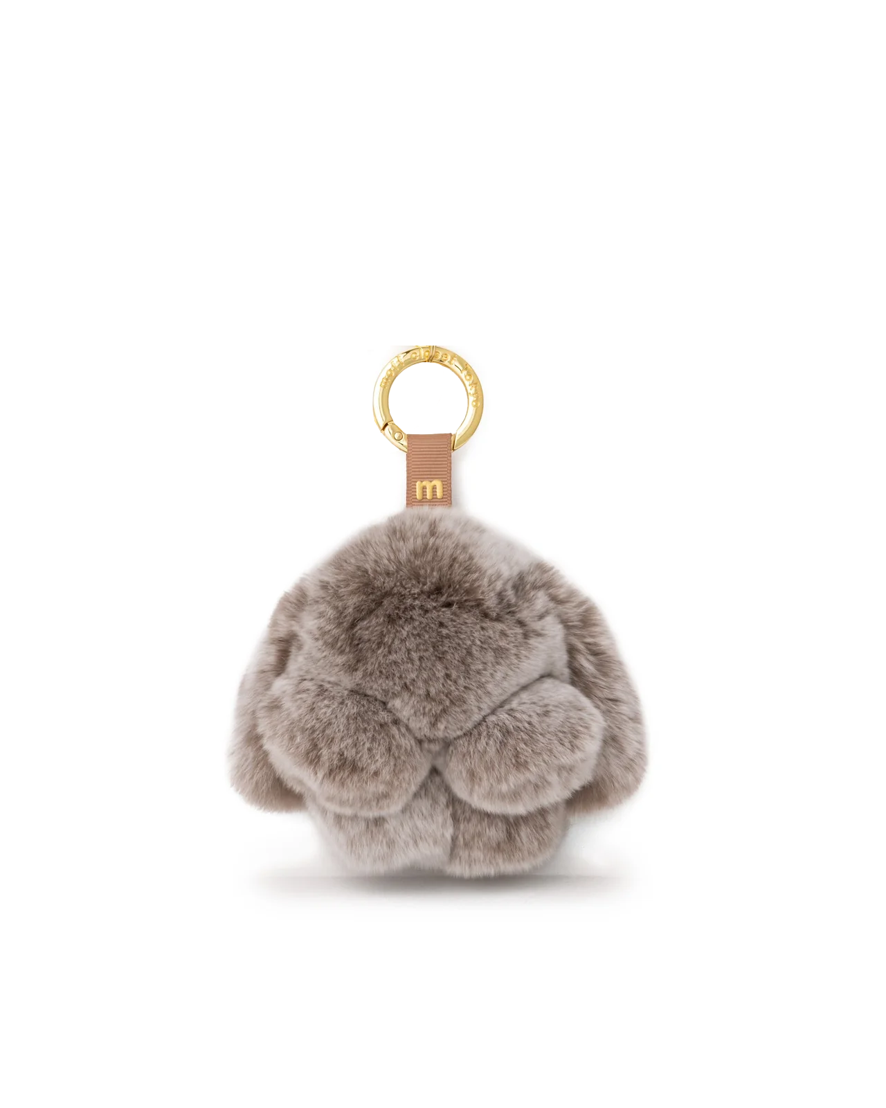 moff moff バッグチャーム Sサイズ ほうじちゃミルク