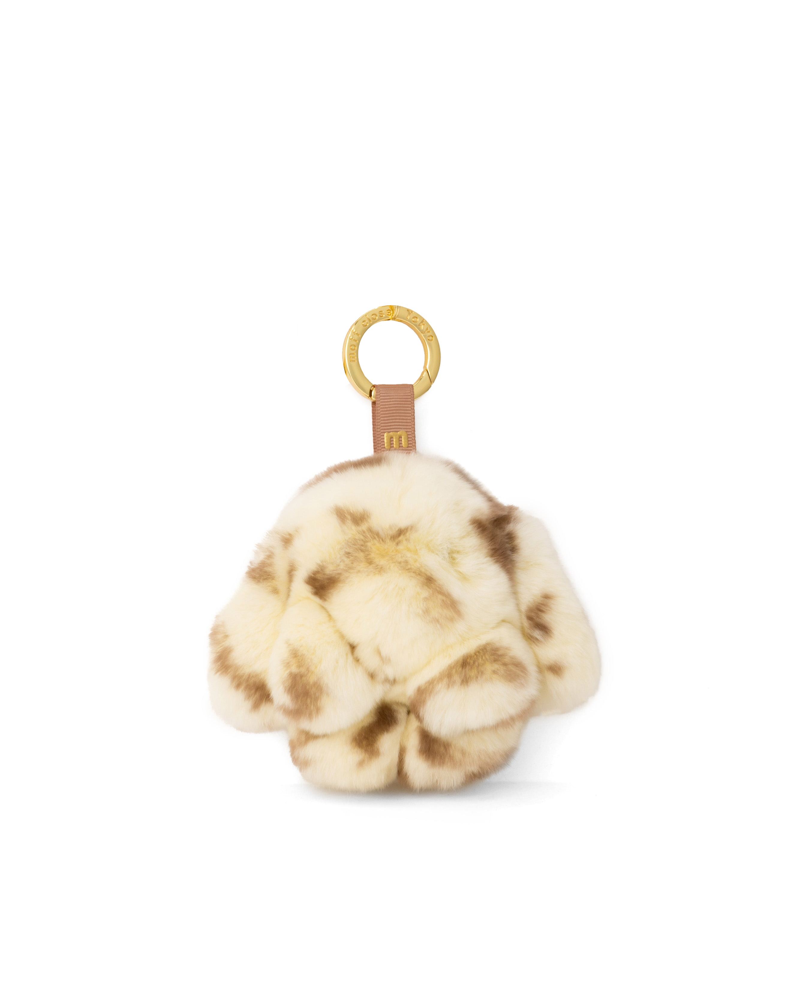 moff moff bag charm S size marble pudding