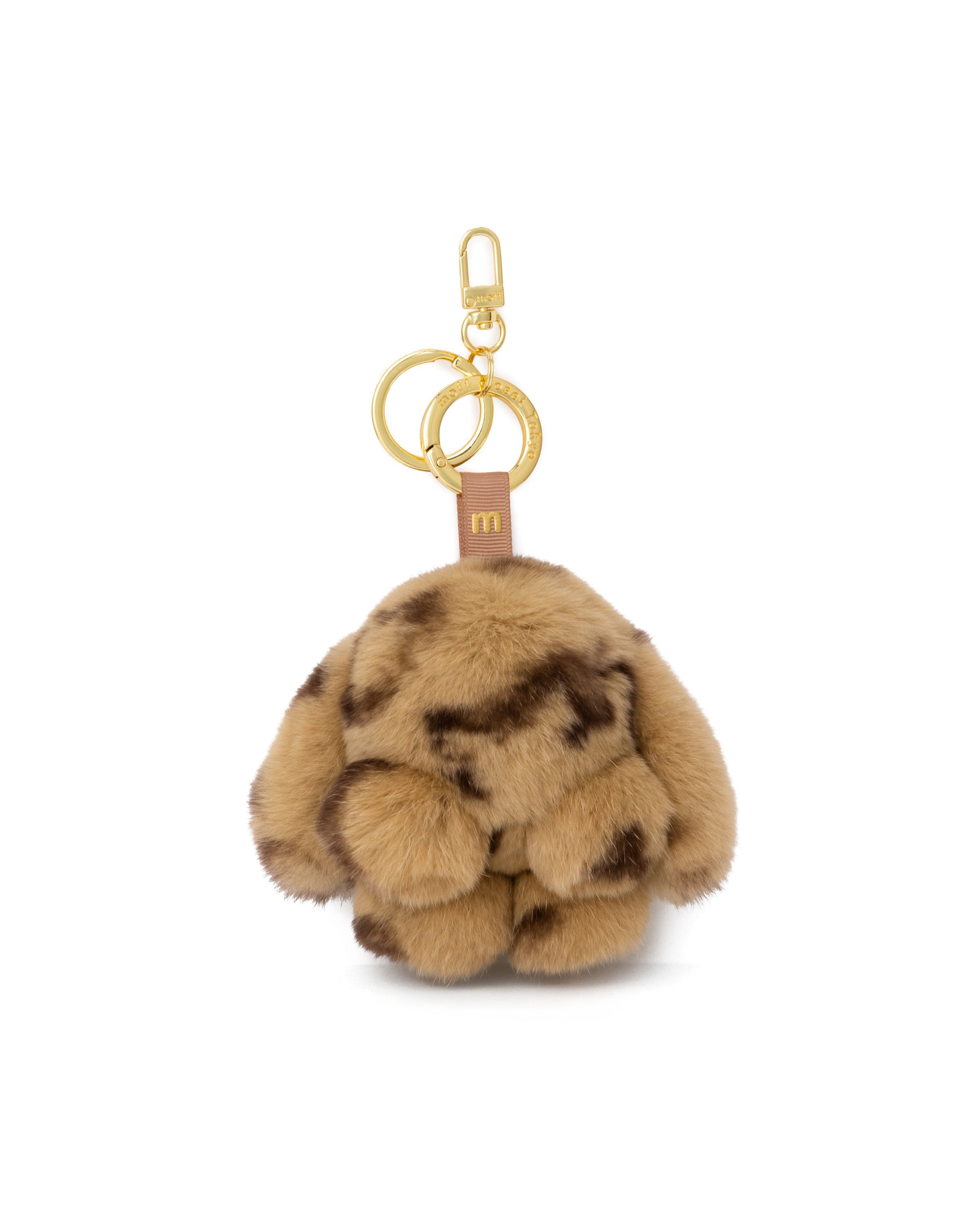 moff moff バッグチャーム S マーブルモカ