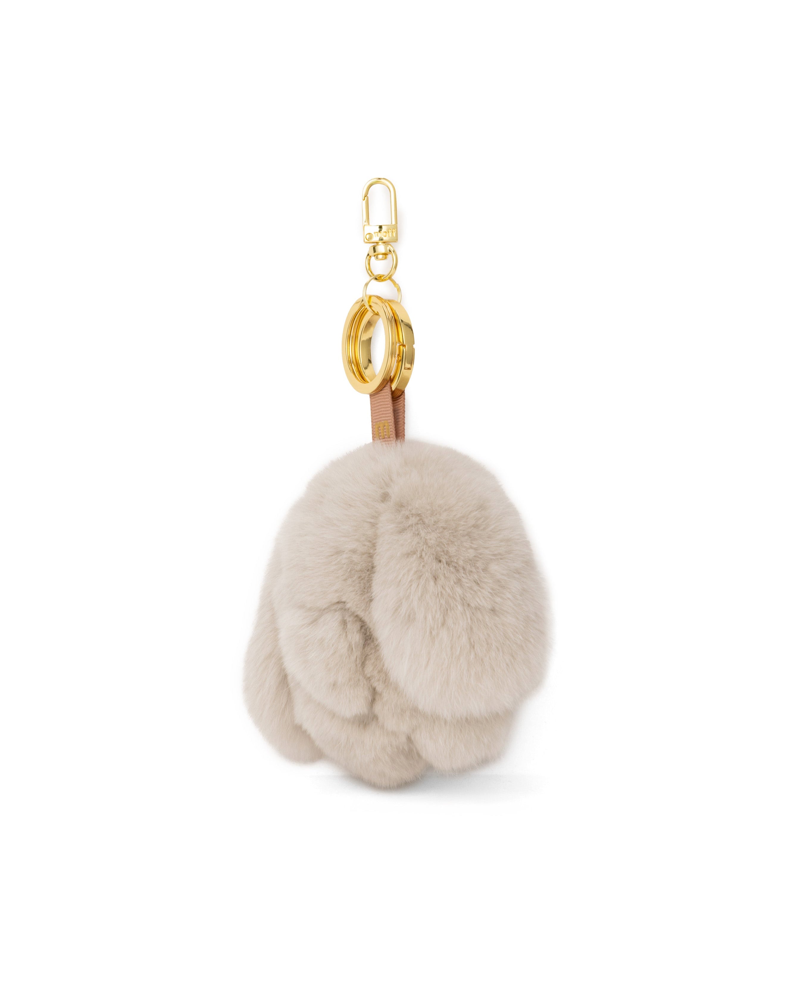 moff moff 包袋吊饰 S 马卡龙灰