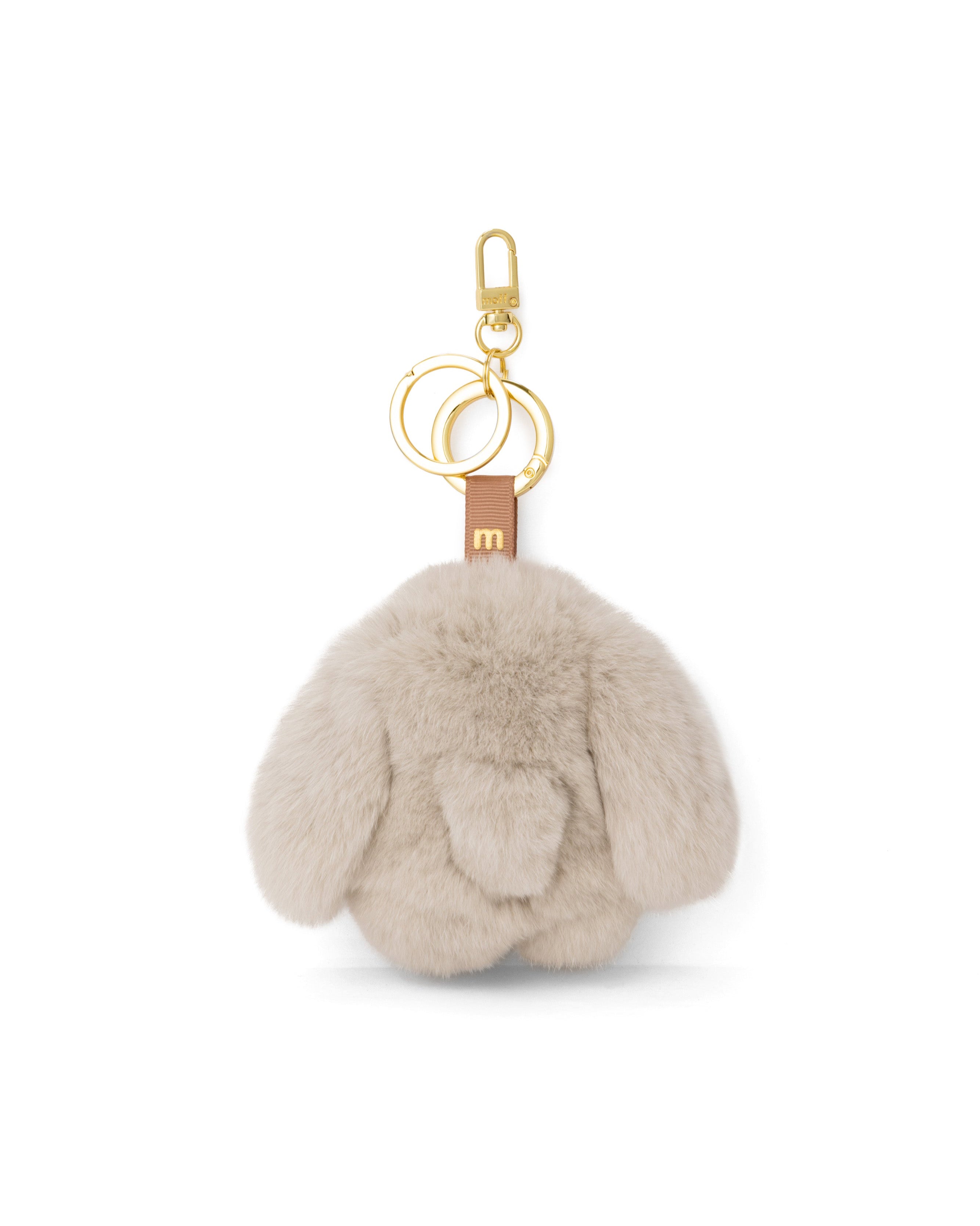 moff moff 包袋吊饰 S 马卡龙灰