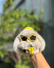 moff moff 包袋吊饰 S 马卡龙灰