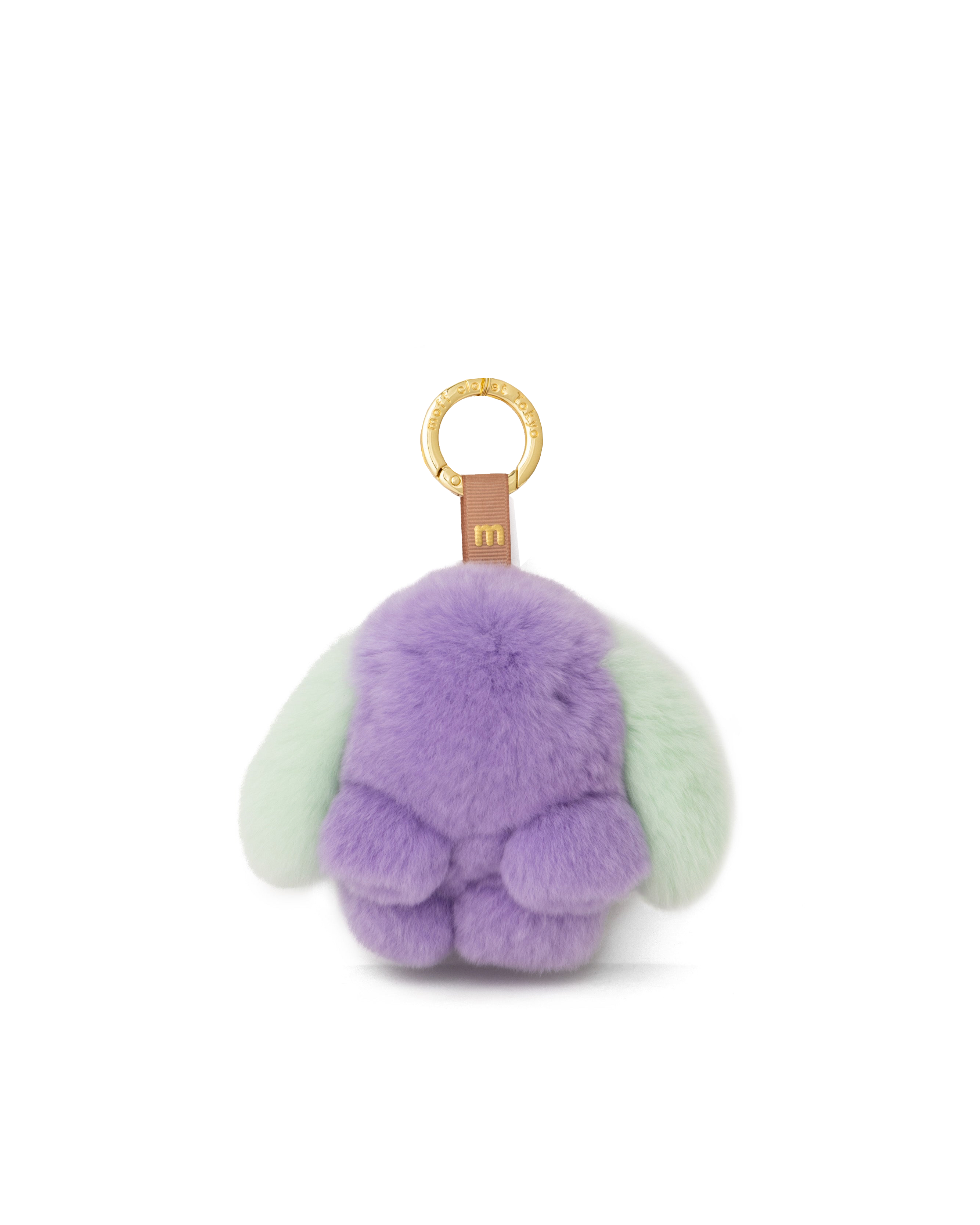 moff moff バッグチャーム Sサイズ グレープミント