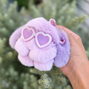 moff moff  バッグチャーム S ミルキーベリー