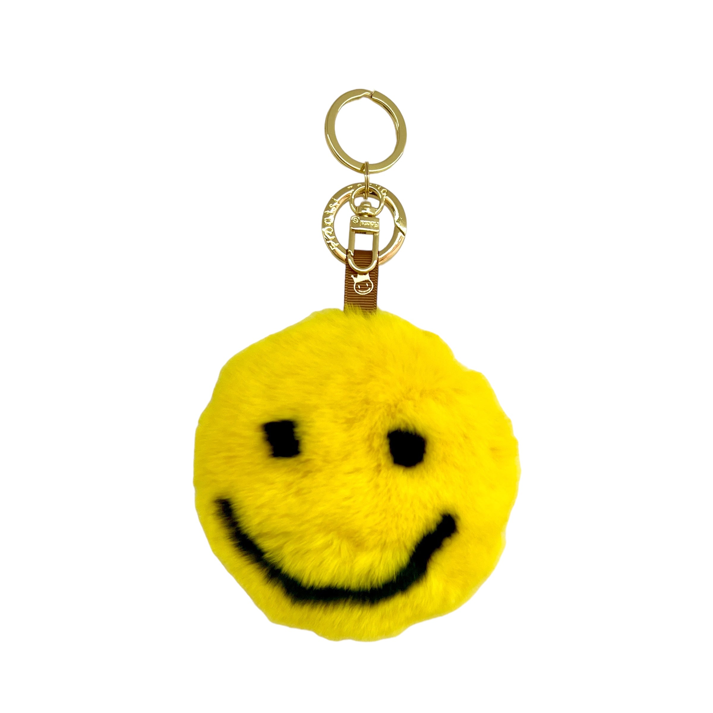 moff moff バッグチャーム スマイルイエロー