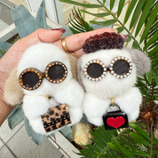 moff moff Bag Charm SS 下垂耳朵黑芝麻牛奶ver. 2026年