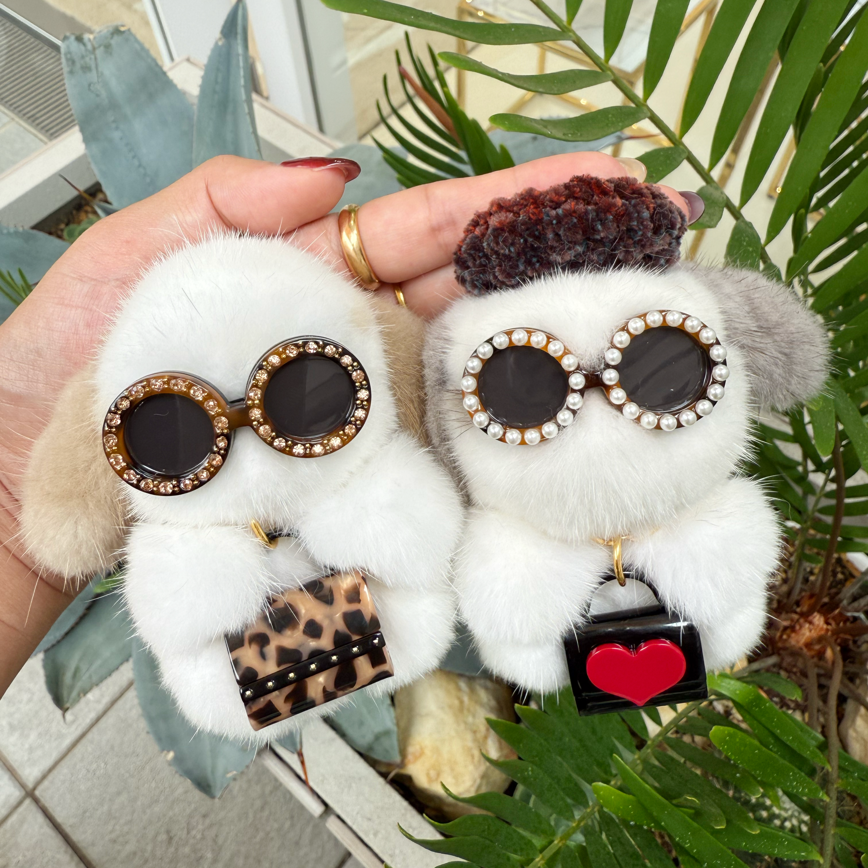 moff moff Bag Charm SS 下垂耳朵黑芝麻牛奶ver. 2026年