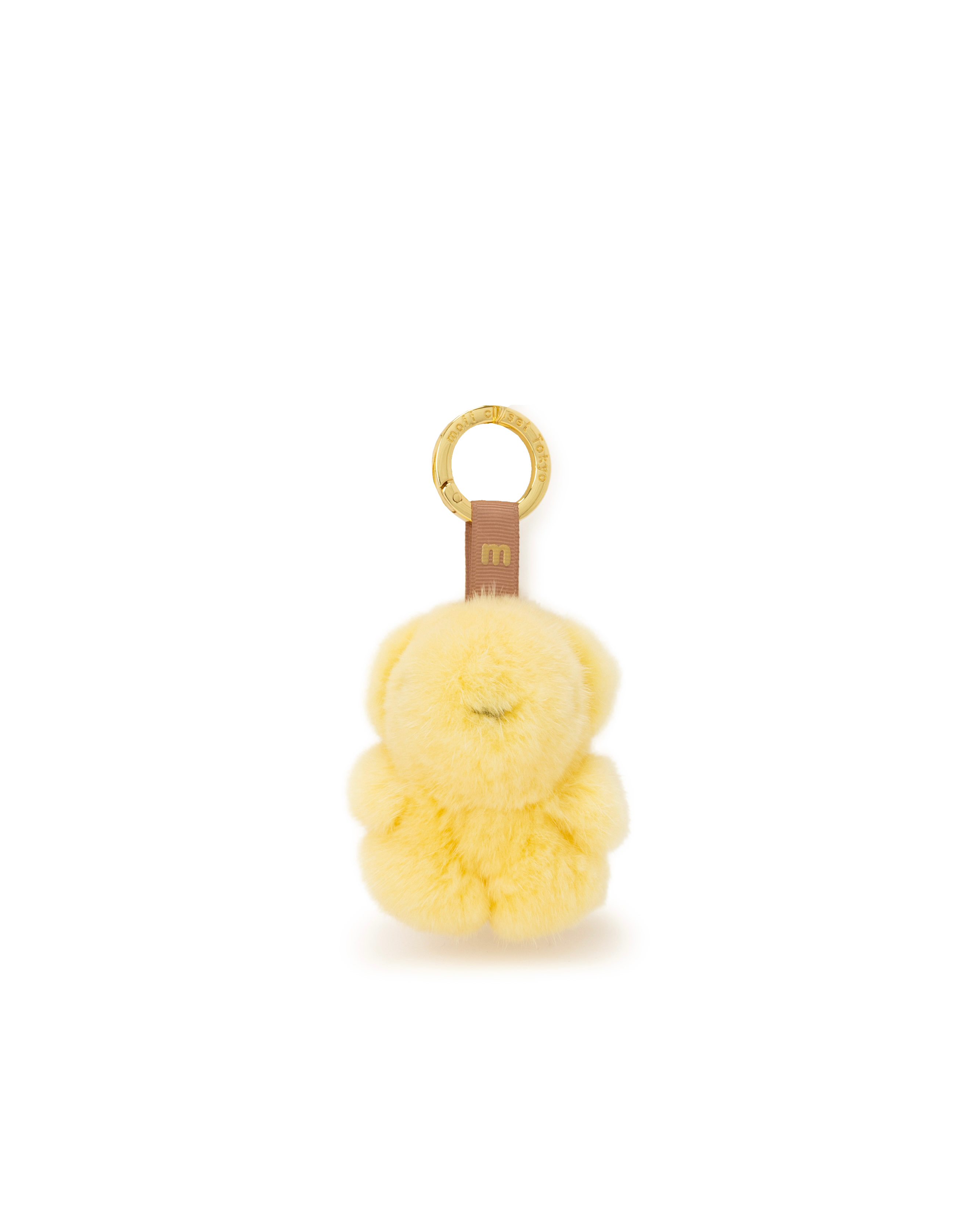 moff moff bag charm ss size bear custard
