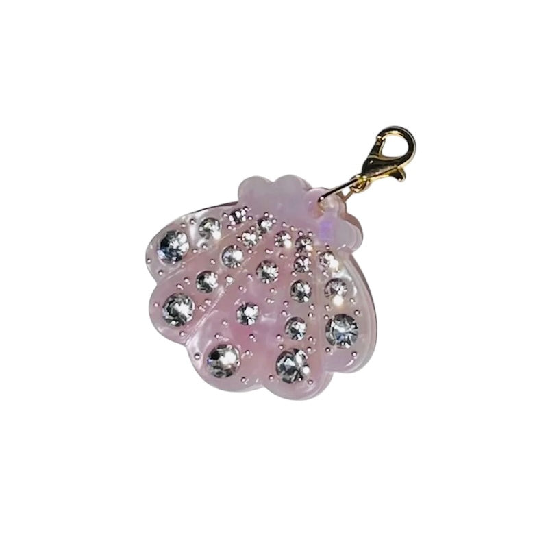 Crab Can Charm L La Mer Pink Crystal