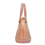 Jelly bag pink glitter