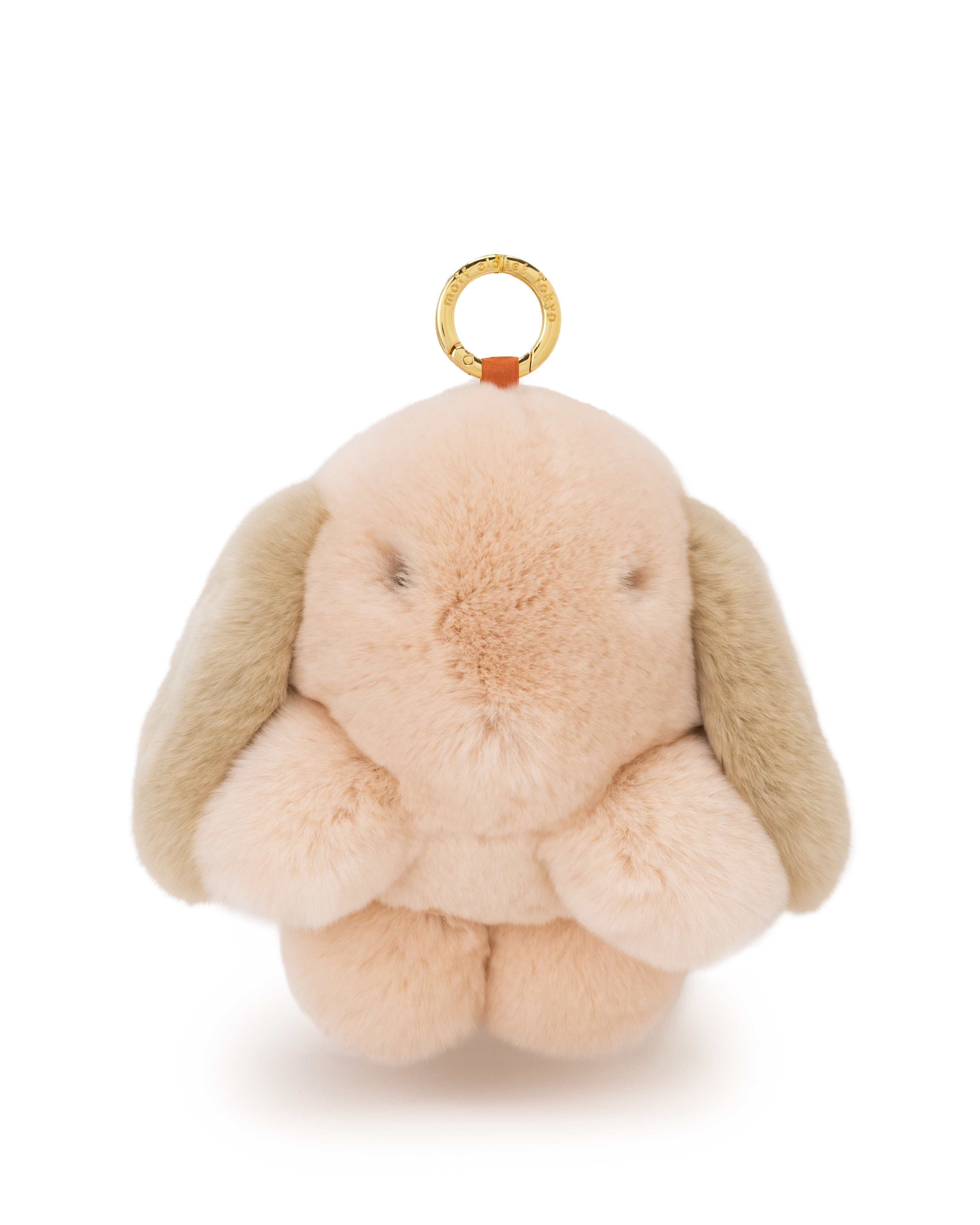 moff moff バッグチャーム Lサイズ ピーチムース