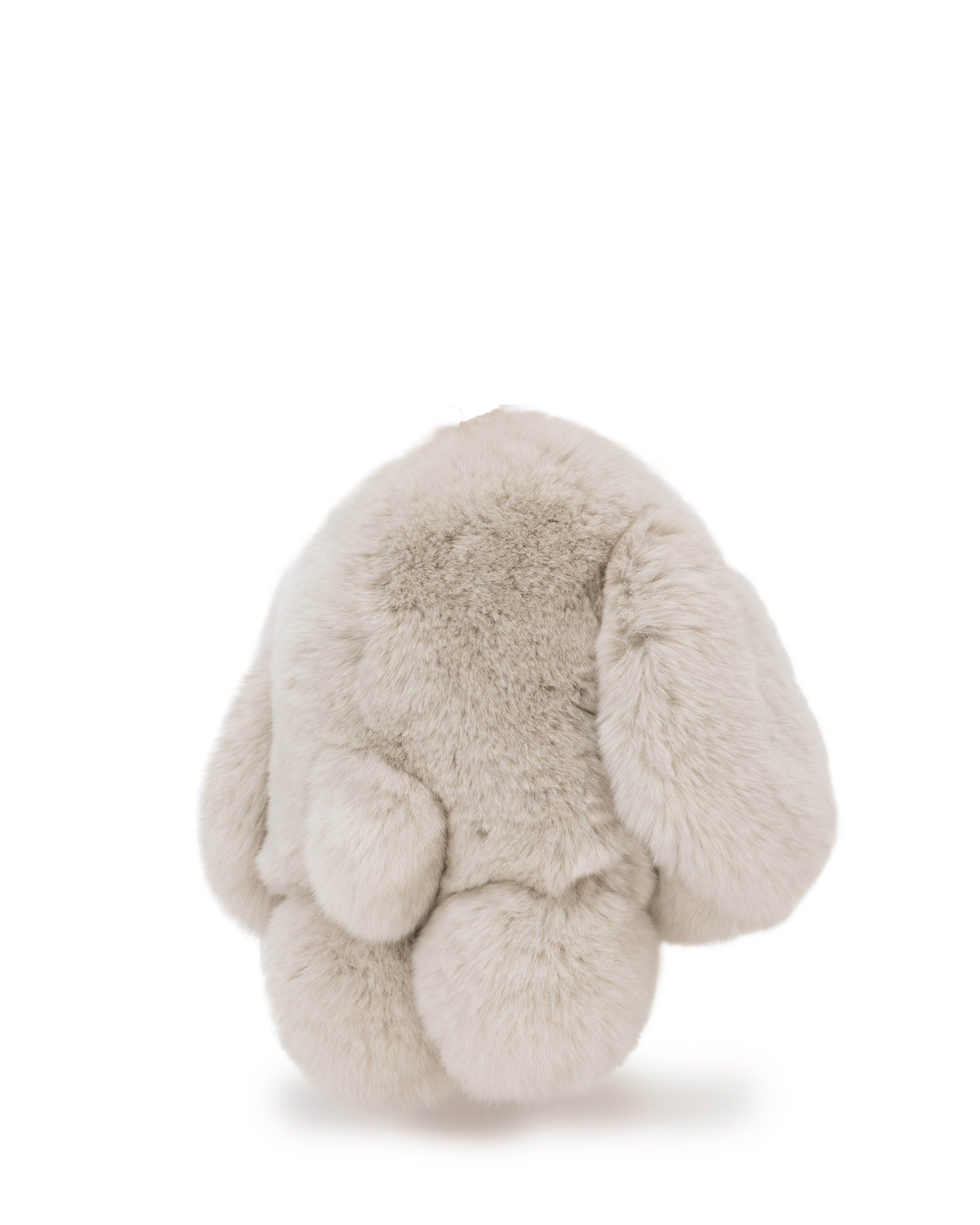 moff moff バッグチャーム Lサイズ マカロングレー