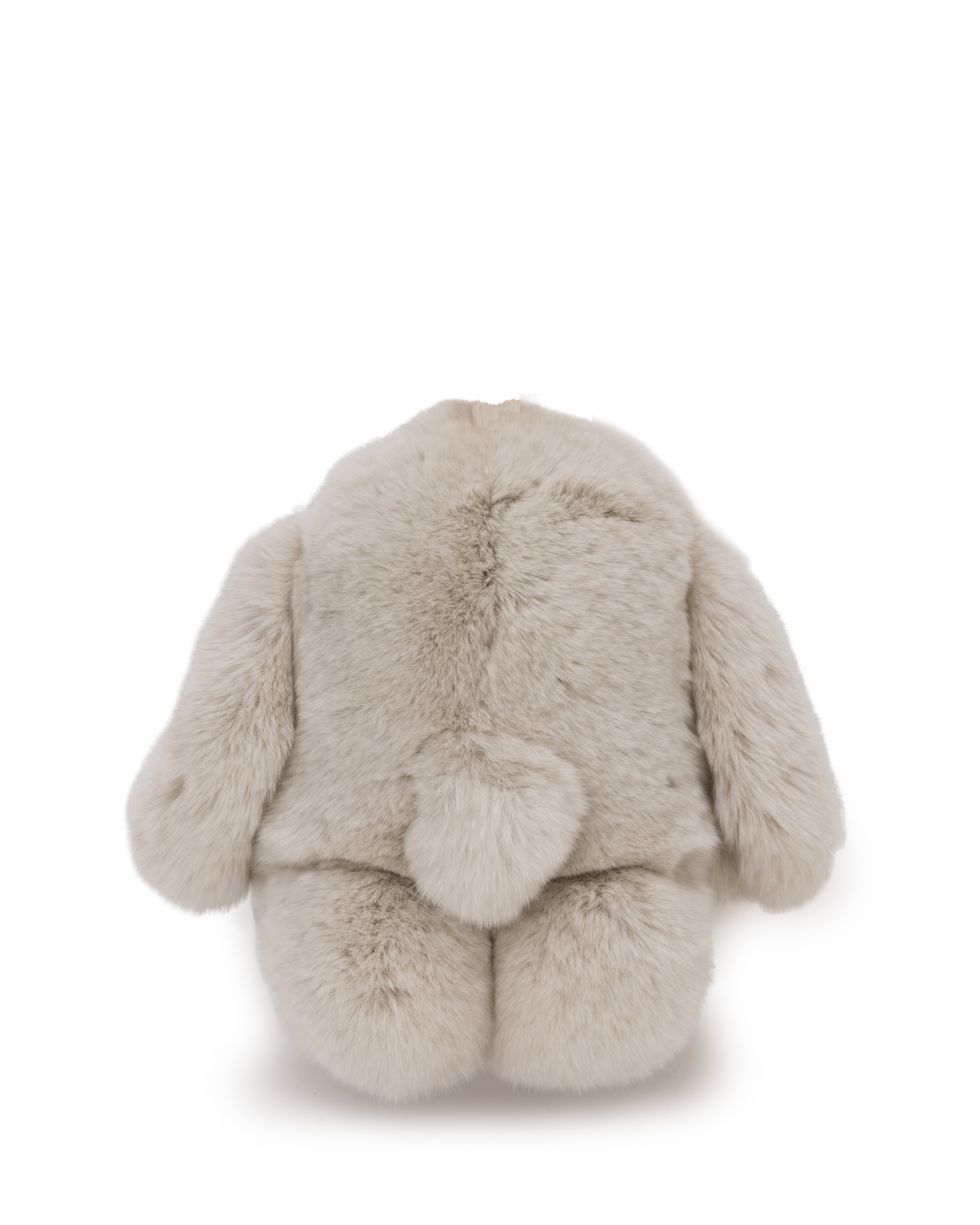 moff moff バッグチャーム Lサイズ マカロングレー