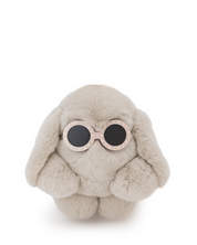 moff moff バッグチャーム Lサイズ マカロングレー