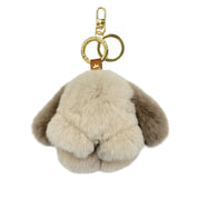 moff moff Bag Charm S Mocha chocolate