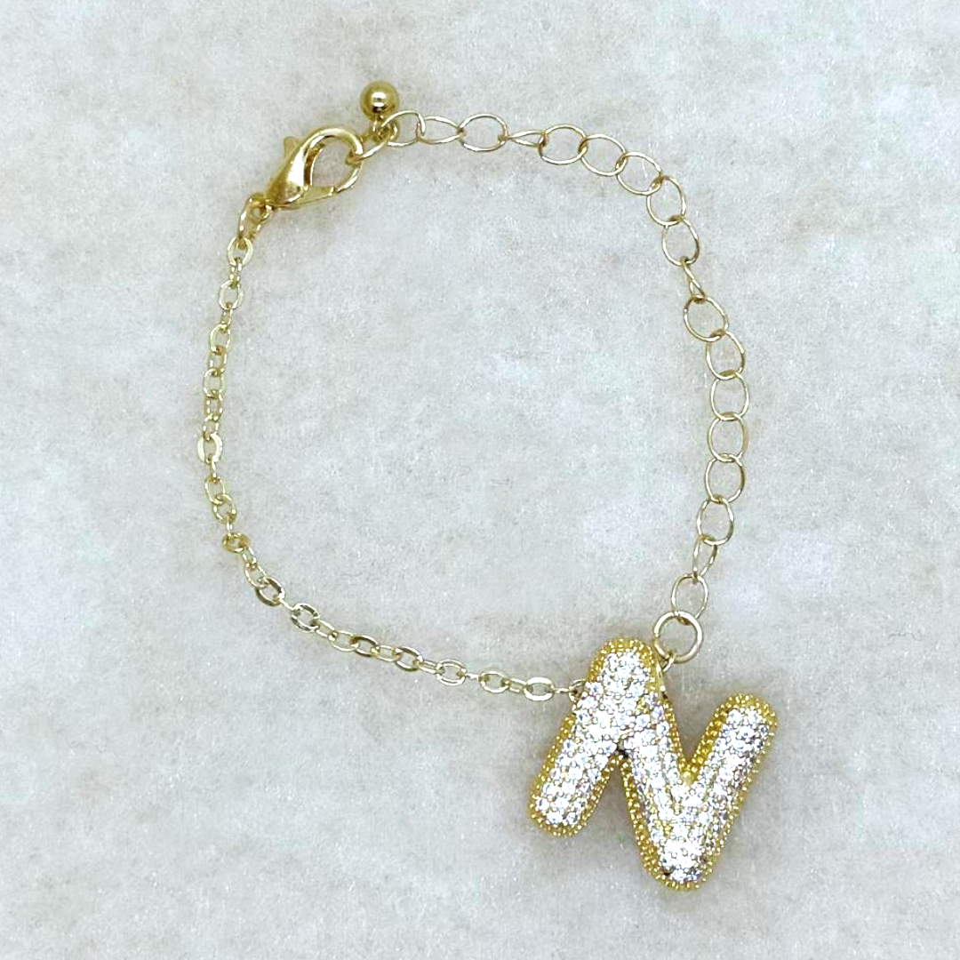 大きなイニシャル ペンダント A~Z*