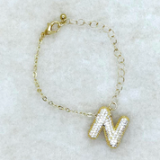 大きなイニシャル ペンダント A~Z*