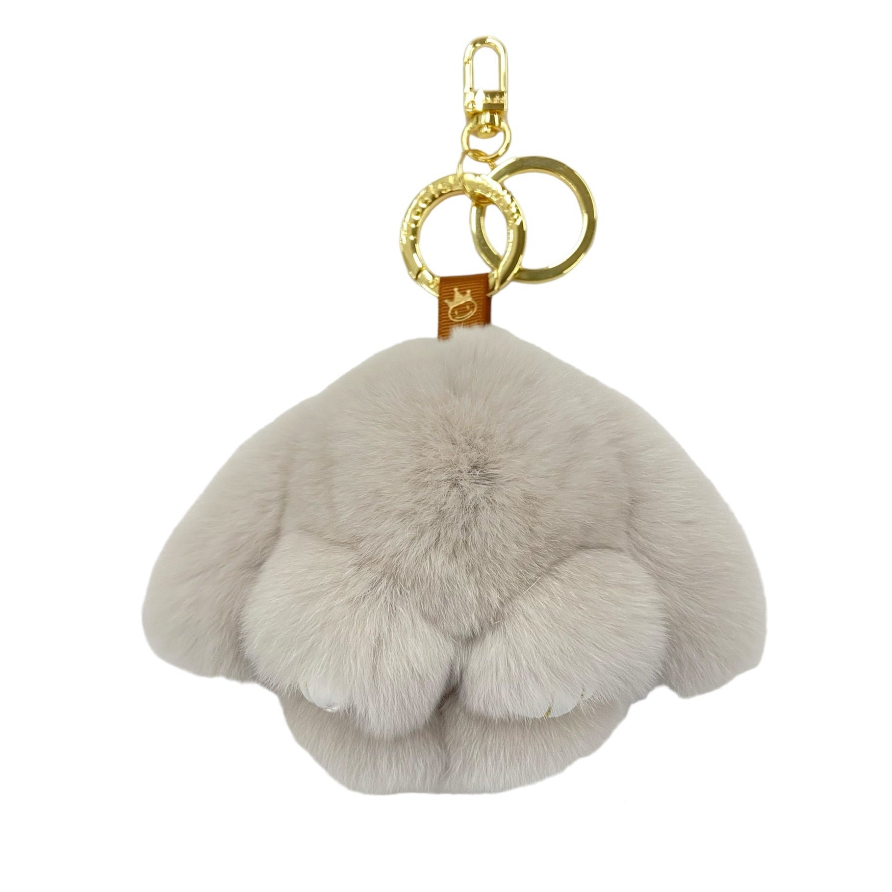 moff moff Bag Charm S Macaron grey