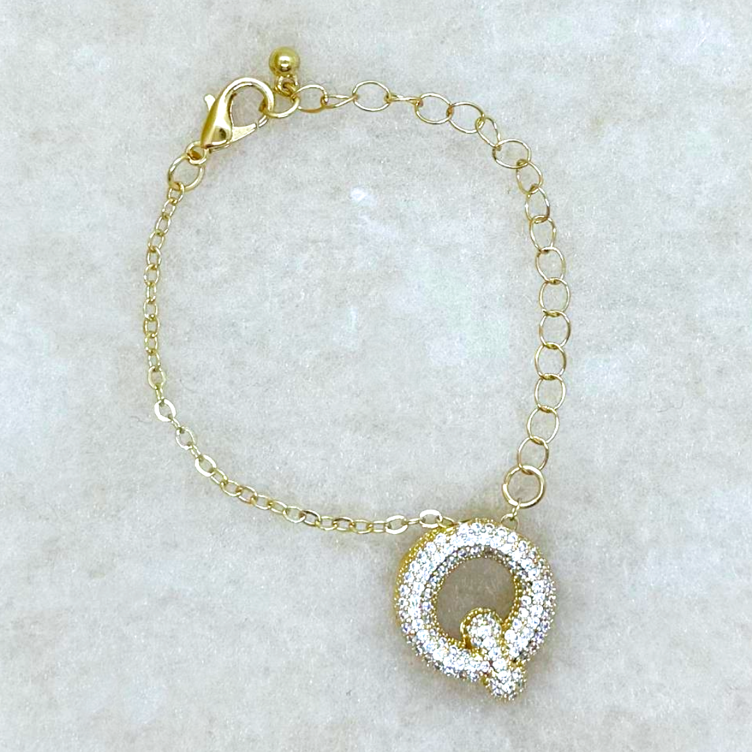 大きなイニシャル ペンダント A~Z*